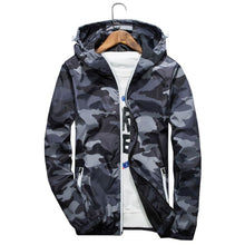 Brilliantly Camoflauged Men’s Windbreaker